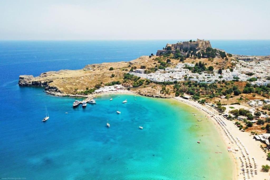 Vila Aleyna House Lindos Area Exteriér fotografie