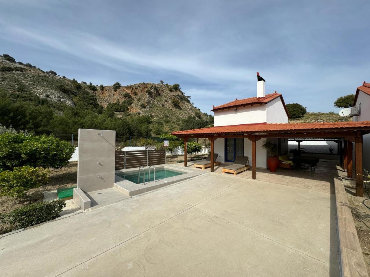 Vila Aleyna House Lindos Area Exteriér fotografie