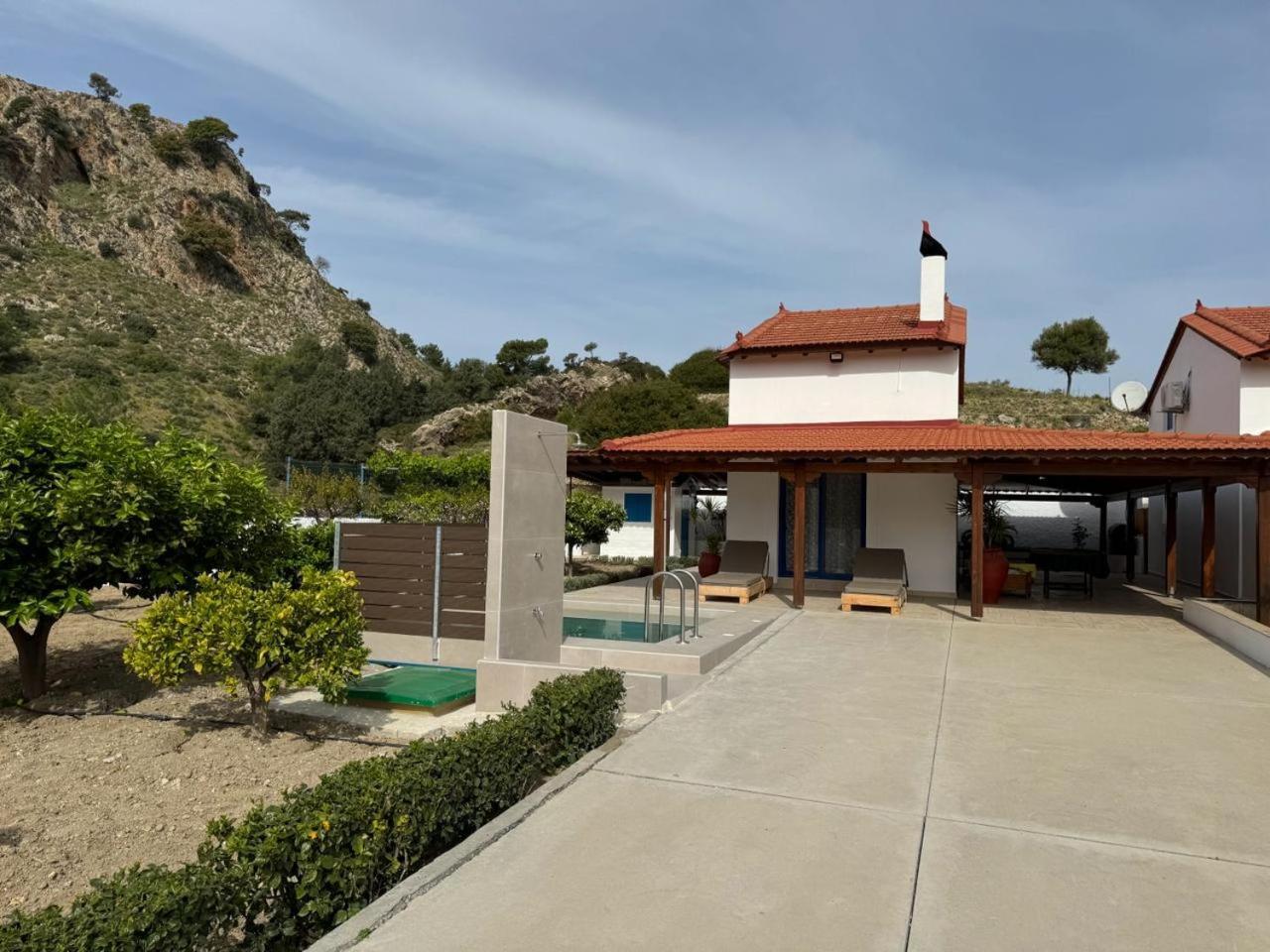 Vila Aleyna House Lindos Area Exteriér fotografie