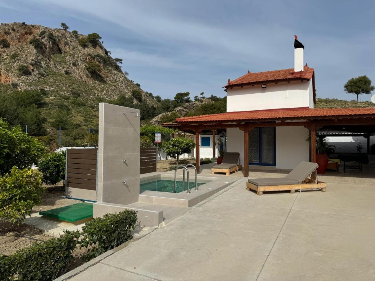 Vila Aleyna House Lindos Area Exteriér fotografie